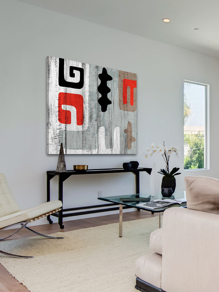 "Deco Rhapsody XII" Painting Print on Canvas by Irena Orlov