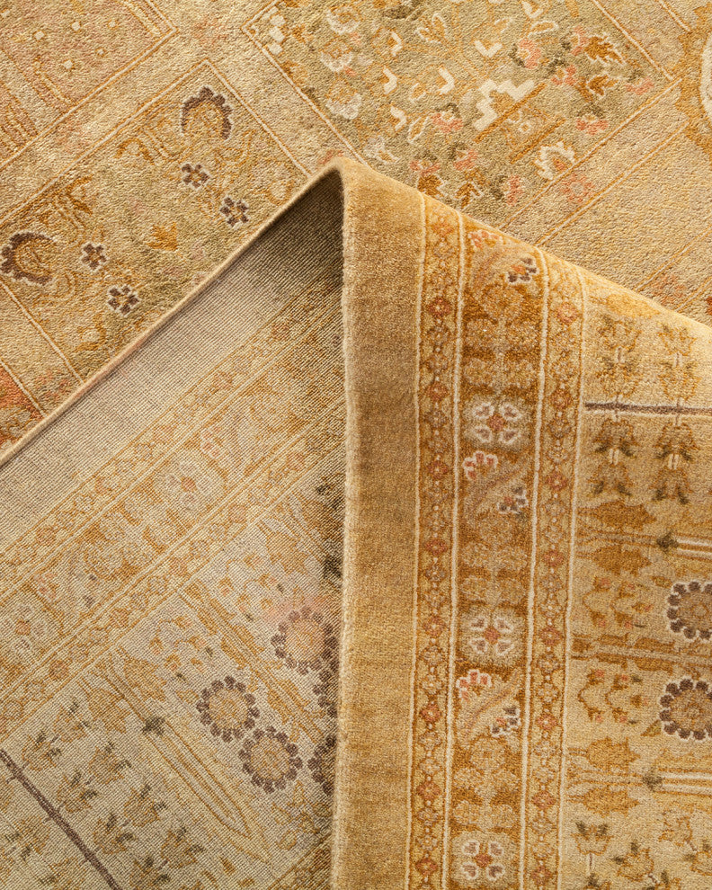 Harmony, One-of-a-Kind Hand-Knotted Area Rug Ivory, 8'1"x10'2"