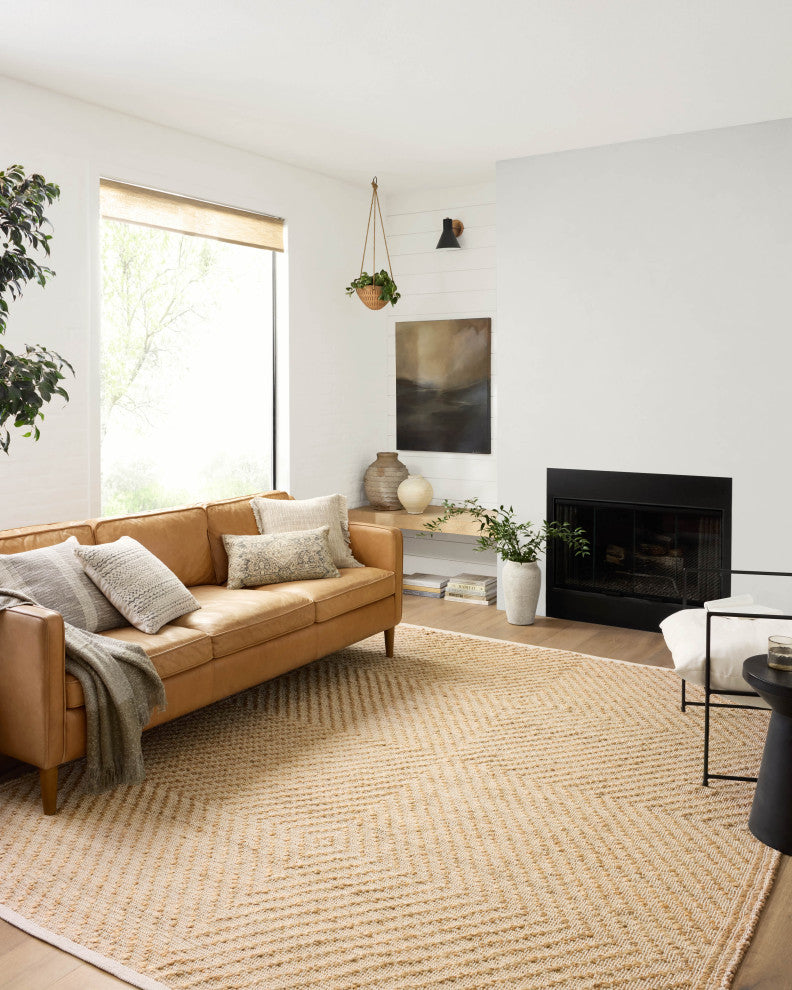 Angela Rose x Loloi Colton Natural / Ivory 7'-6" x 9'-6" Area Rug