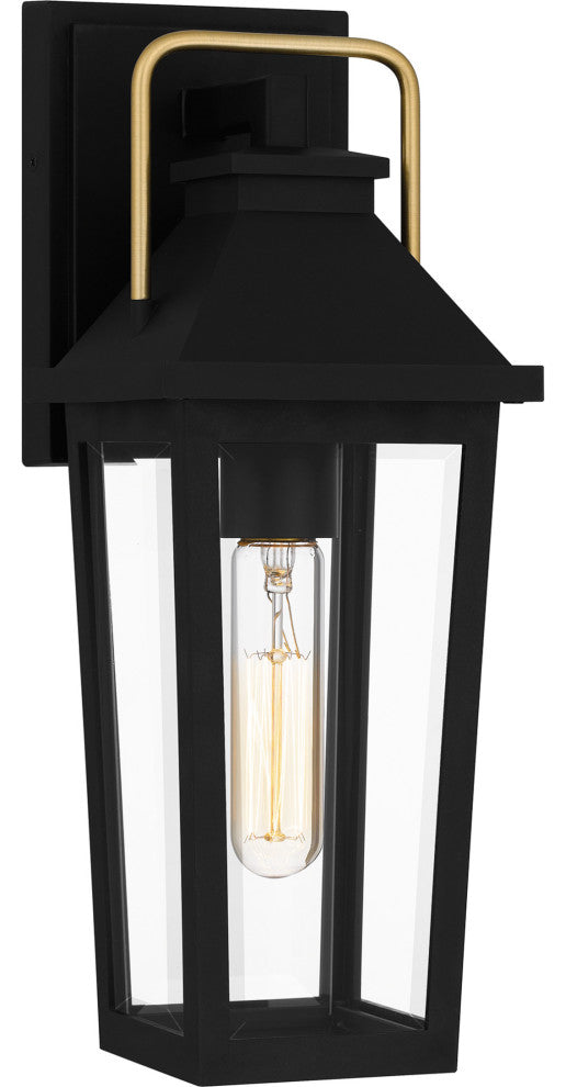 Quoizel BUK8405 Buckley 15" Tall Wall Sconce - Matte Black