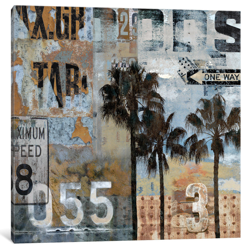 "Urban Textures" by Dylan Matthews, Canvas Print, 26"x26"