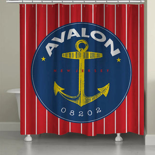 Laural Home Avalon I Shower Curtain