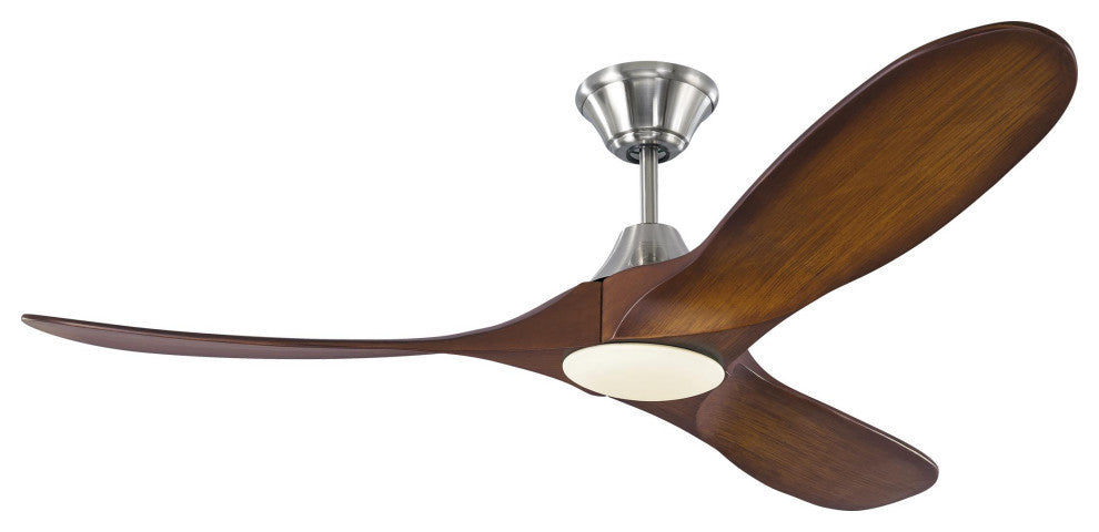 Maverick 52" LED Ceiling Fan Brushed Steel