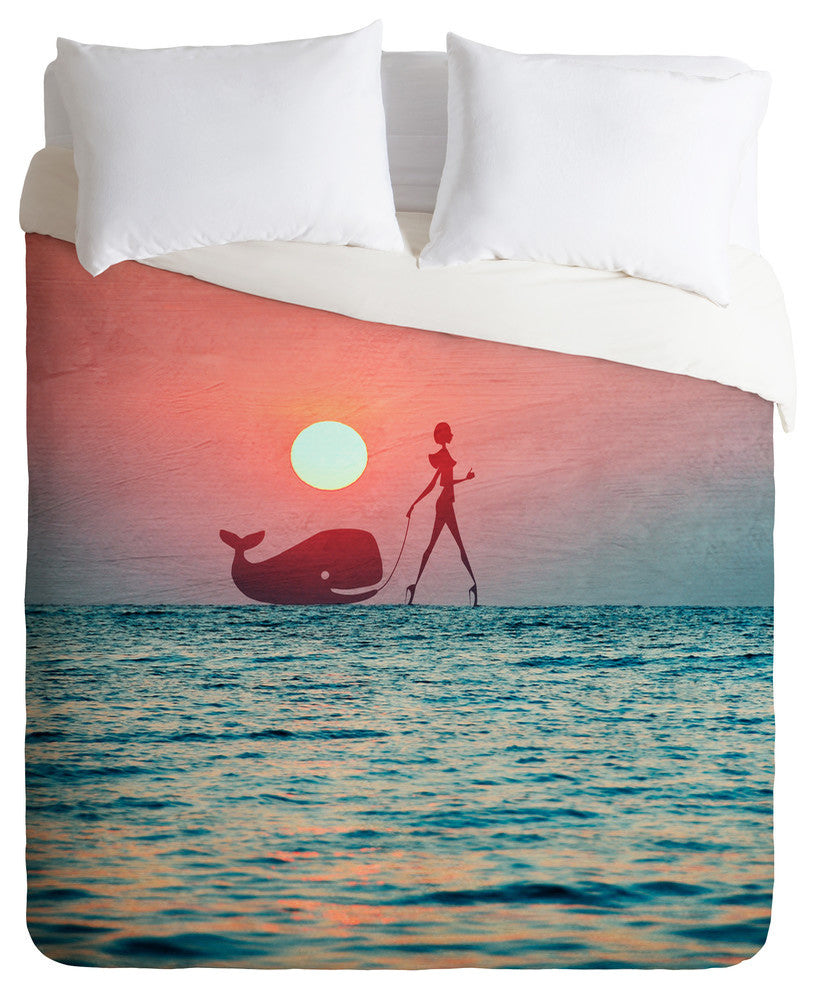 Deny Designs Belle13 Fancy Pet Duvet Cover - Lightweight
