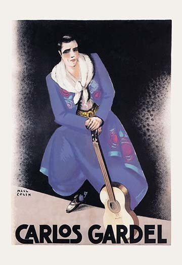 Carlos Gardel - Paper Poster 20" x 30"