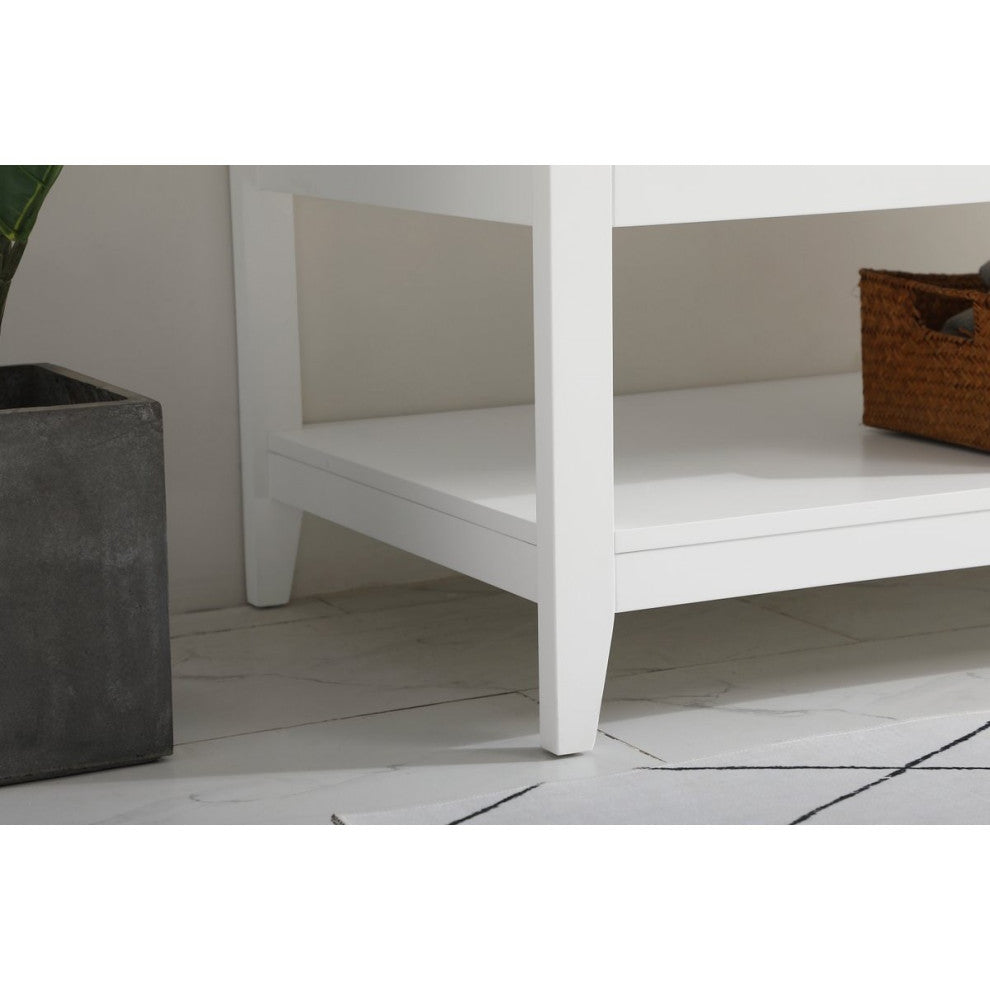 Elegant Decor Aubrey Bathroom Vanity White