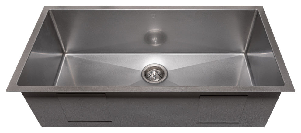 ZLINE 36" Meribel Undermount Kitchen Sink Fingerprint Resistant Stainless Steel