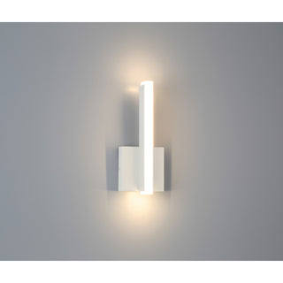 Access Lighting 63161LEDD/ACR Illume 12" Tall LED Wall Sconce - Matte White