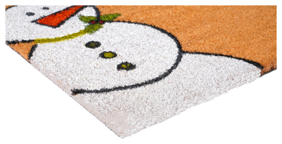 Calloway Mills 107571729 Winter Snowman Doormat, 30x48