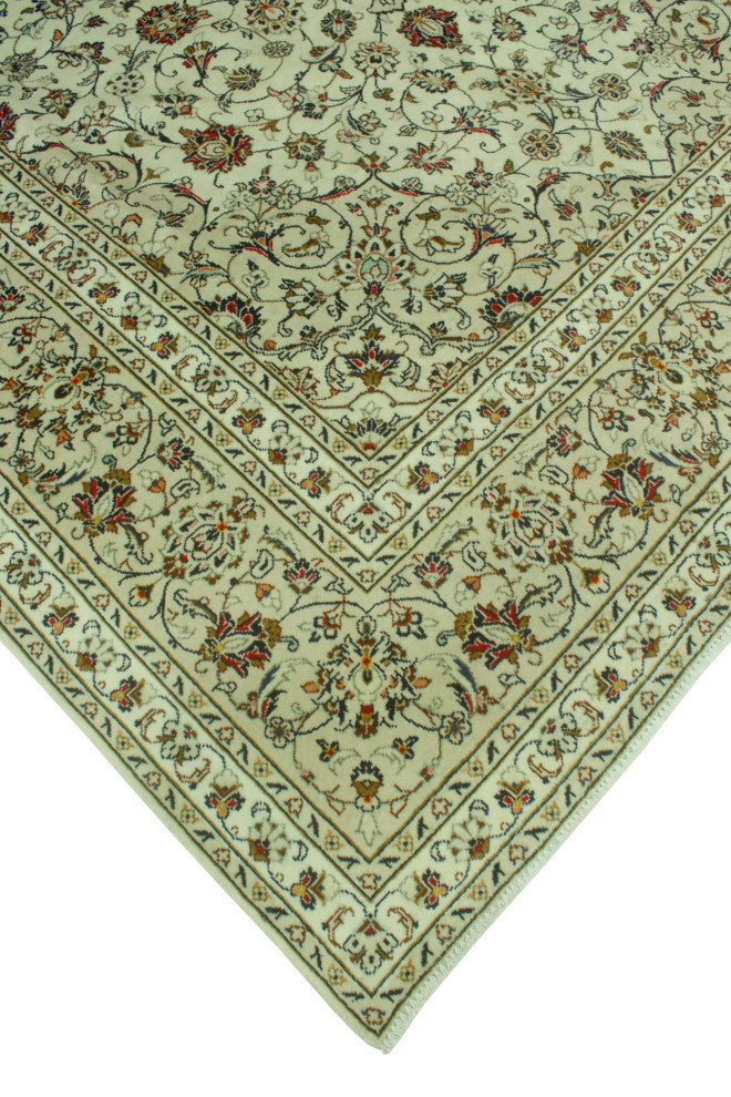 Super Vintage Distressed Ercan Ivory/Beige Rug, 7'8 x 11'7