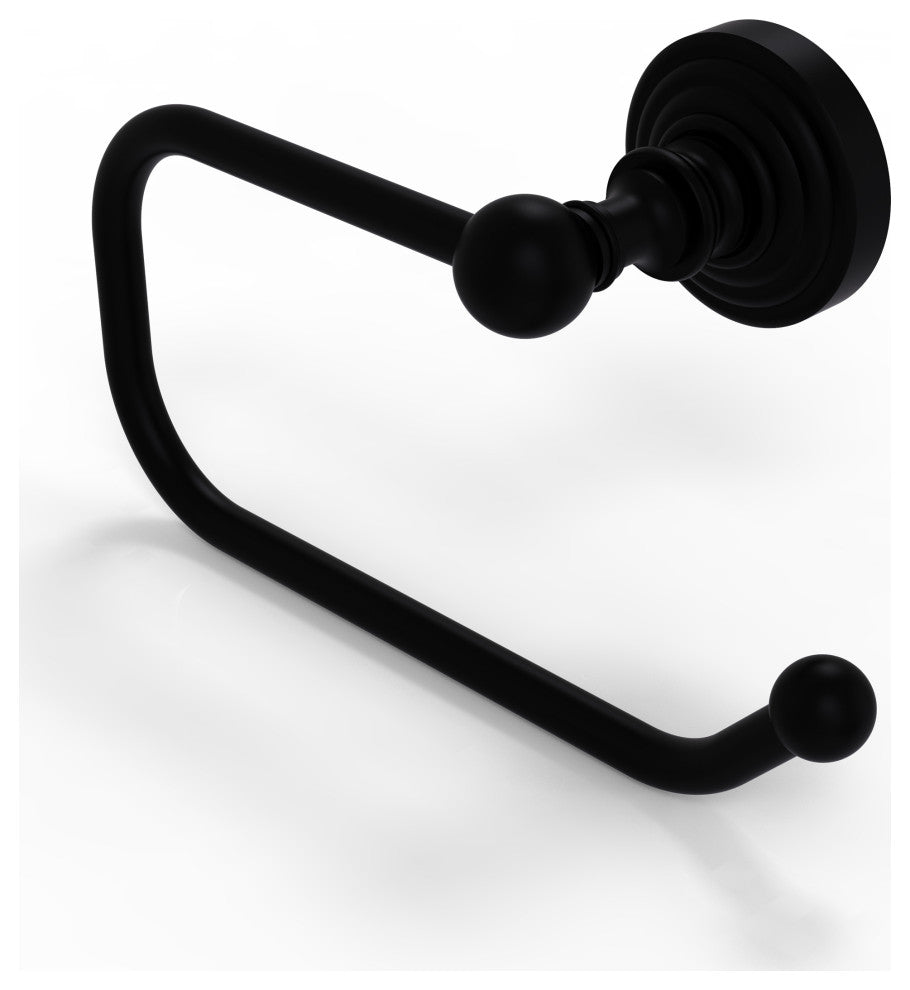 Waverly Place European Style Toilet Tissue Holder, Matte Black