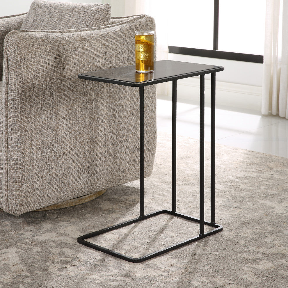 Uttermost - 22905 - Accent Table - Cavern - Polished Bluestone