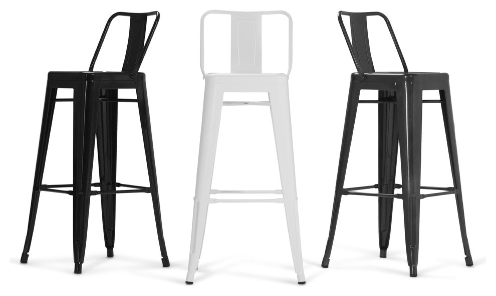 Rayne 30 inch Metal Bar Stool (Set of 2)