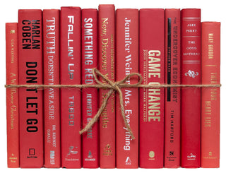 Decorative Books - Orchard Book Bundle - 1 foot of Red Books