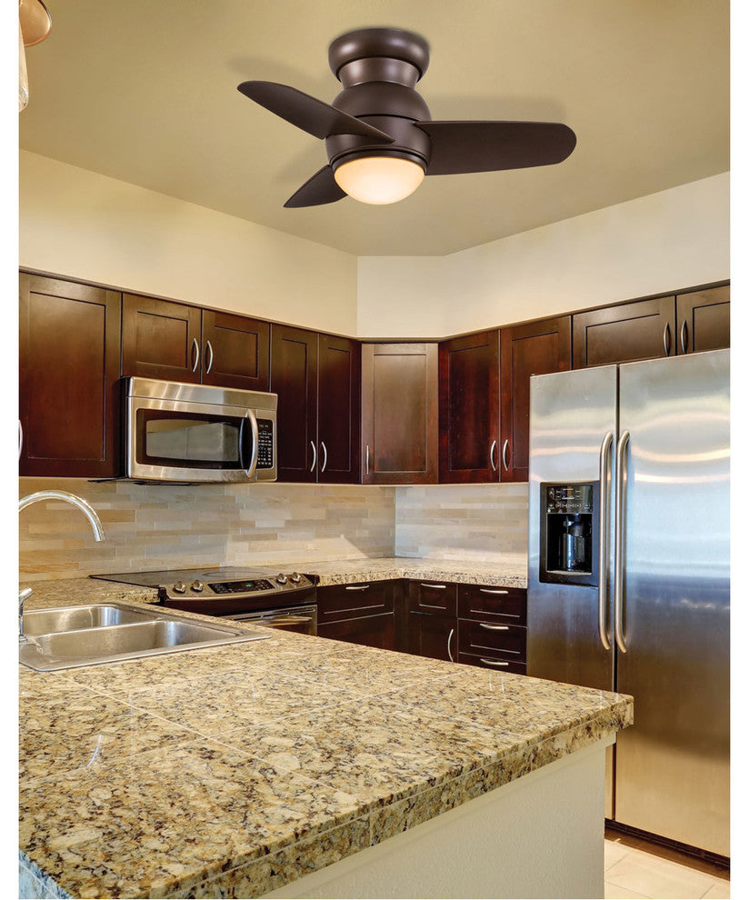 Minka Aire Spacesaver Led 26" Ceiling Fan F510L-ORB