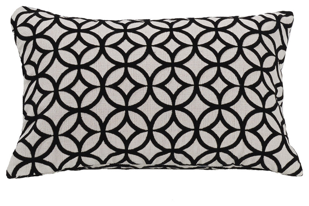 Cutted Velvet Pillow, 10"x16"