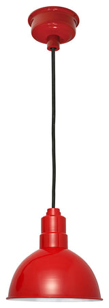 Blackspot LED Pendant Light, Cherry Red, 14"
