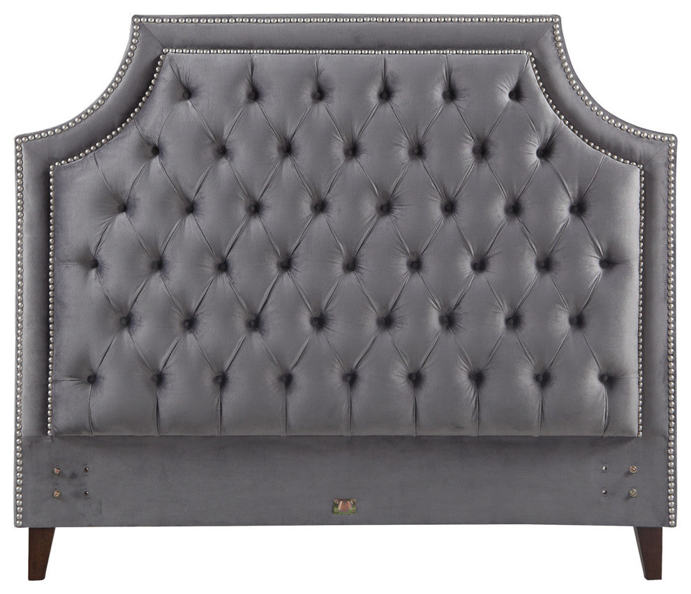 Parker Living Sleep Jasmine Bed, Flannel Grey, Queen