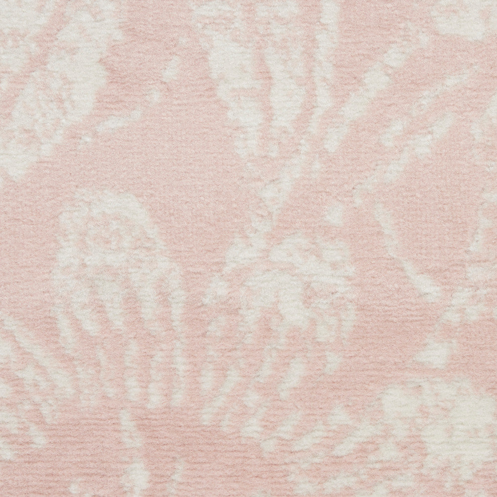 Nourison Whimsicle 6' x 9' Pink Farmhouse Indoor Area Rug