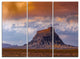 "Factory Buttle Utah Panorama" Metal Wall Art, 3 Panels, 36"x28"