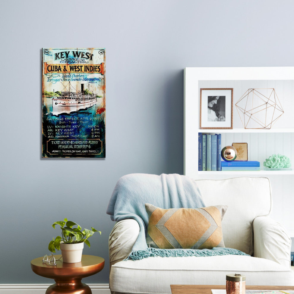 Key West Island Charters Wall Decor