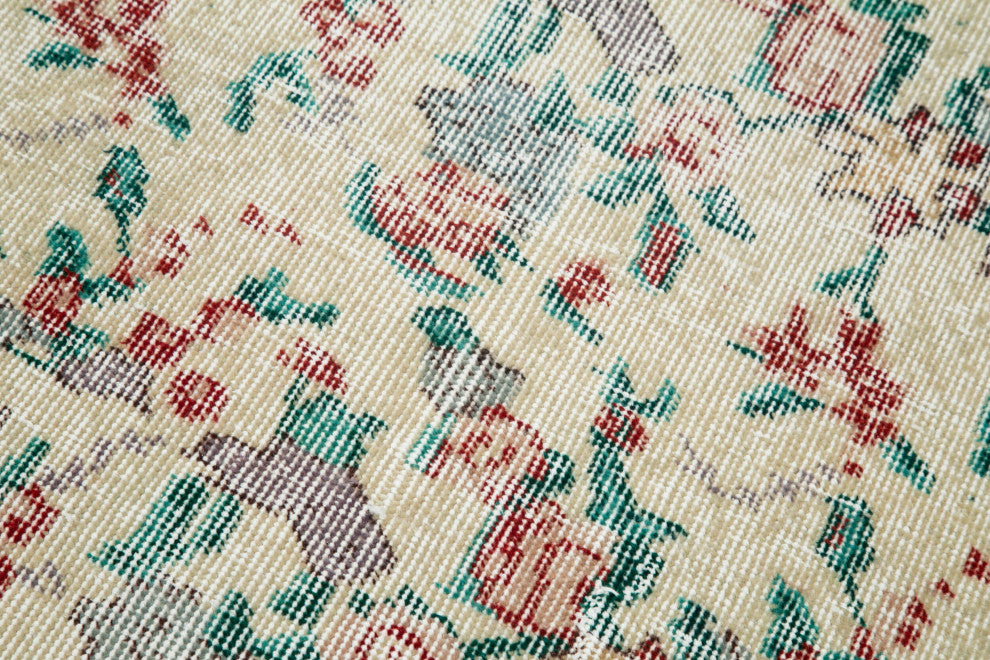 Rug N Carpet - Handwoven Oriental 2' 6" x 9' 11" Vintage Floor Runner Rug