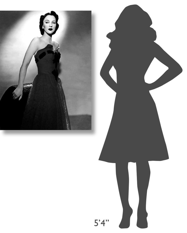 "June Dupez" Stretched Canvas Giclee by Hollywood Photo Archive, 27x36"
