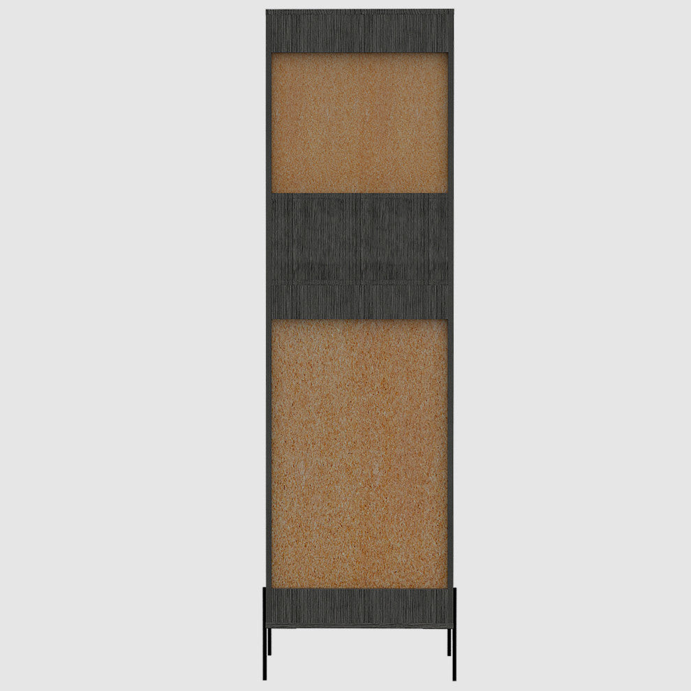 Talmage High Bar Cabinet, Smokey Oak