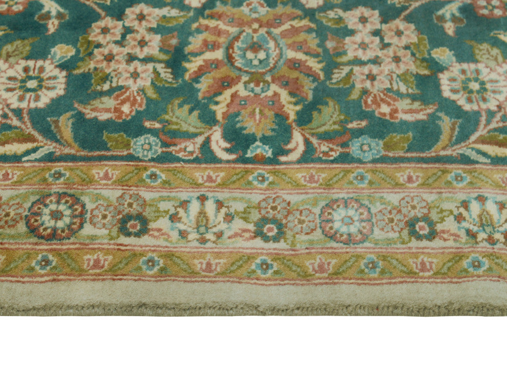Pak-Persian Eduardo Gray/Green Rug, 9'2x12'1