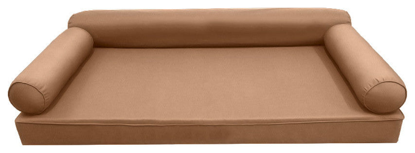 Style6 Full Size Pipe Trim Mattress Bolster Pillow Outdoor Slip Cover ONLY AD104
