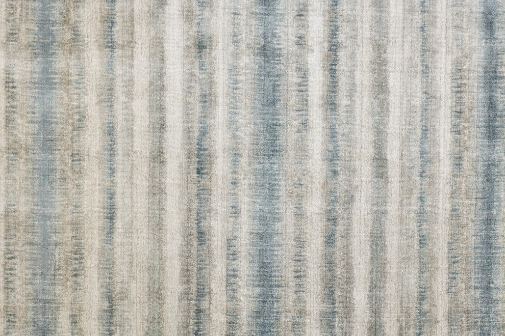 Weave & Wander Malana Rug, Aegean Blue/Warm Gray, 12ft x 15ft Aea Rug