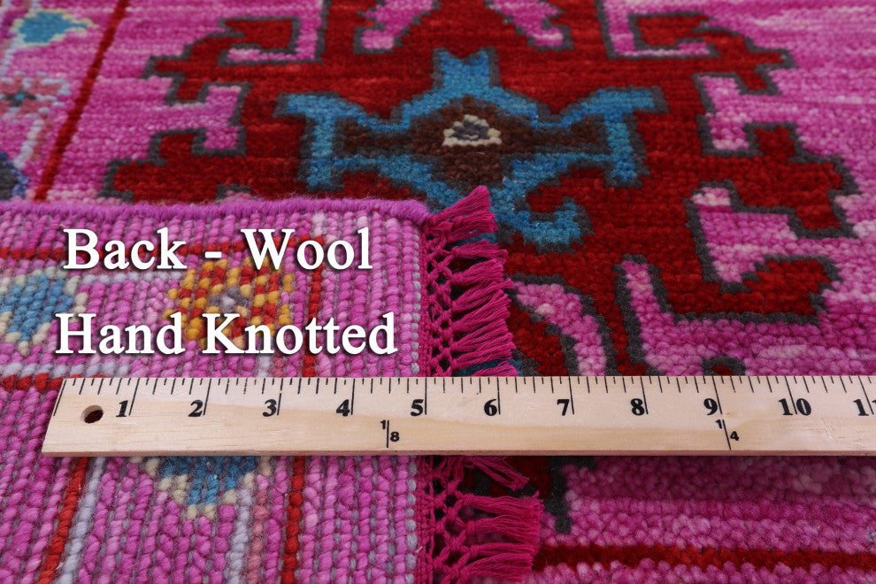 Hand-Knotted Turkish Oushak Wool Rug 8' 2" X 10' 2" - Q15954