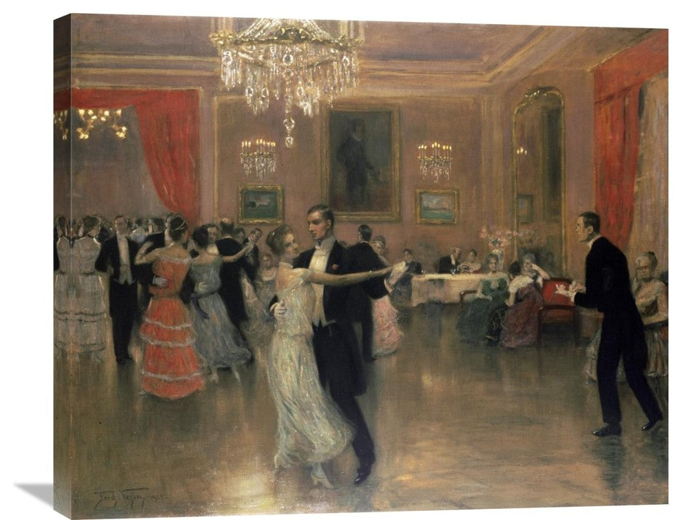 "At The Ball" Artwork, 30" x 24"