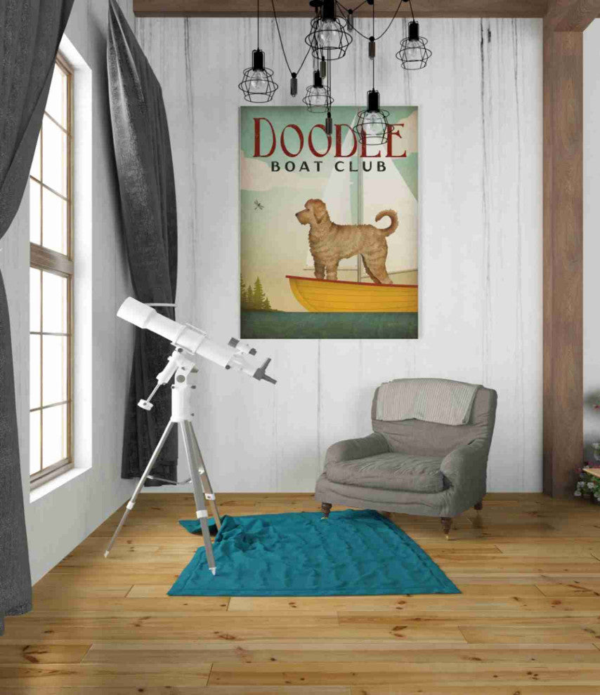 Epic Graffiti 'Doodle Sail' by Ryan Fowler, Giclee Canvas Wall Art, 26"x34"