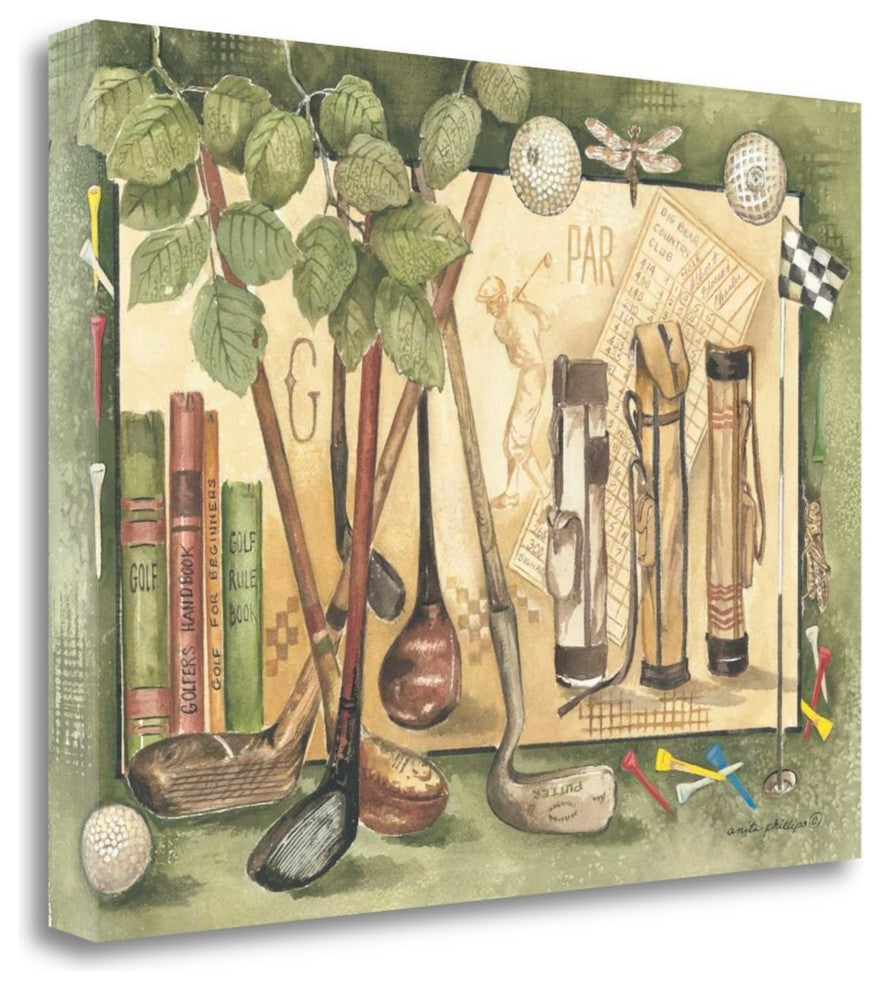 "Par" By Anita Phillips, Giclee Print on Gallery Wrap Canvas, Ready to Hang