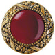 Victorian Jewel Knob Antique Brass, Blue Sodalite Natural Stone, Brite Brass, Re
