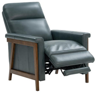 7-1179 Lewiston Push Thru The Arms Recliner, Bluegray