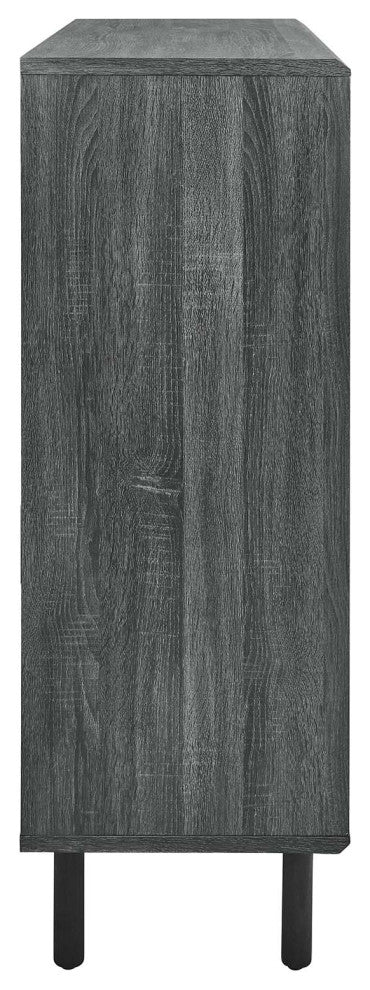 Kurtis 47" Display Cabinet, Charcoal