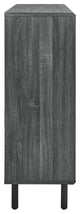 Kurtis 47" Display Cabinet, Charcoal