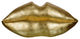 Renwil Inc Kiss Kiss - 49" Medium Decorative Wall Art, Gold Finish