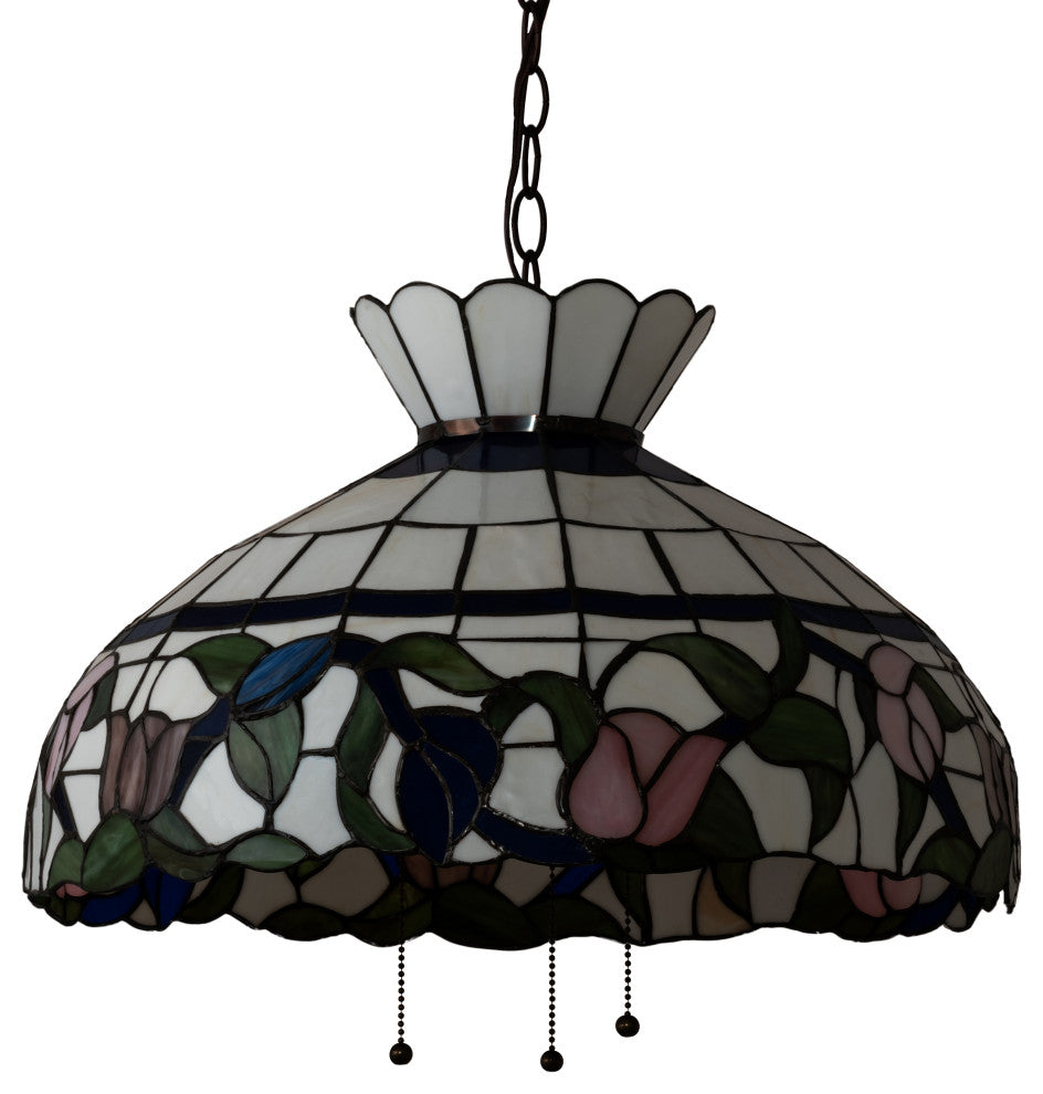 20 Wide Rose Vine Pendant