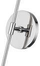 Olivia 1-Light Wall Sconce, Polished Nickel Finish
