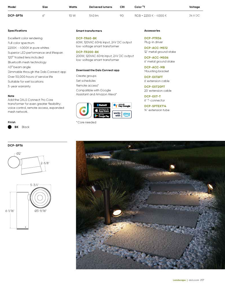 DALS Connect Pro 6" Smart Spot Light