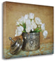 "Vintage Tulips II" By Cristin Atria, Giclee Print on Gallery Wrap Canvas