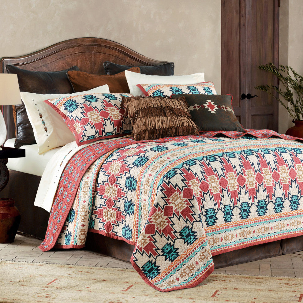 Phoenix Reversible Quilt Set, Twin, 2 Piece