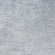 Icy Sky Blue and Silver Luxury Throw Pillow, 24"x24"