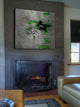 "Normanton" Print on Brushed Aluminum, 32"x32"