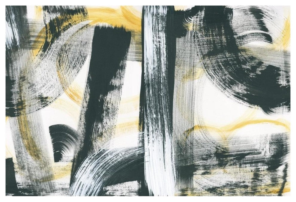 "LPs in 33" Digital Paper Print by Sue Schlabach, 38"x26"