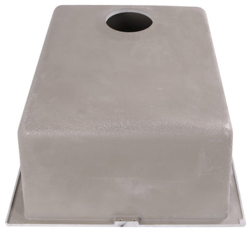 Nantucket Sinks 17" Single Bowl Undermount Granite Composite Bar-Prep Sink, Truf