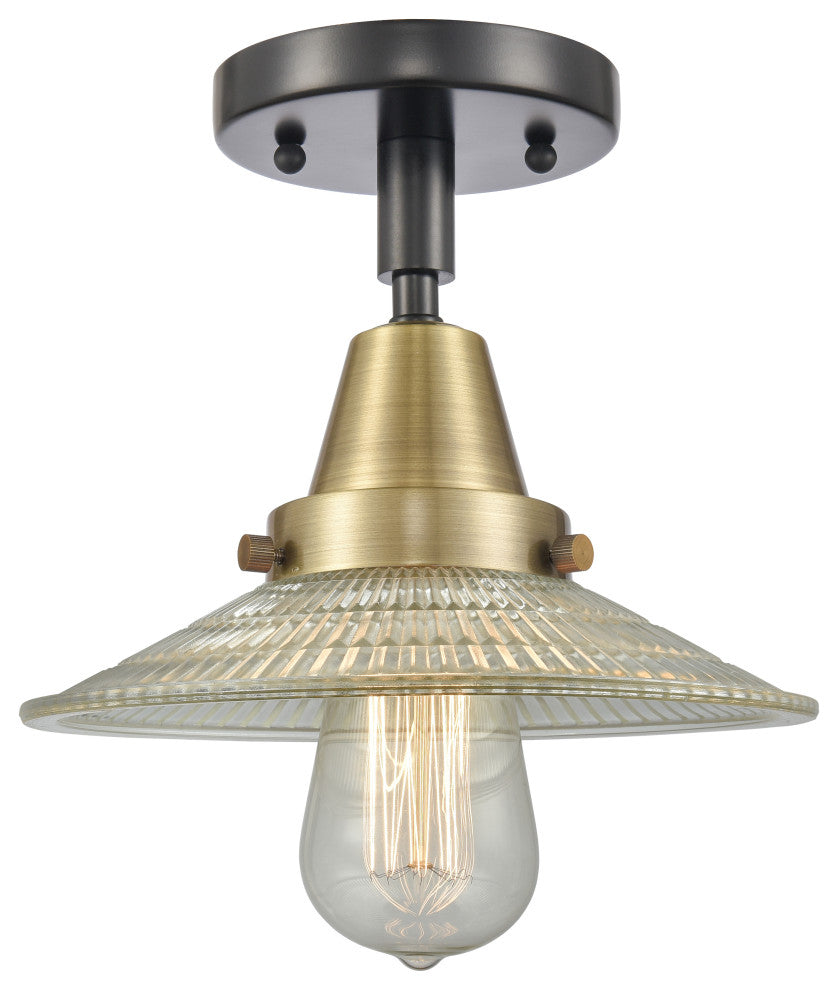 INNOVATIONS LIGHTING 447-1C-BAB-G2-LED Halophane Flush Mount